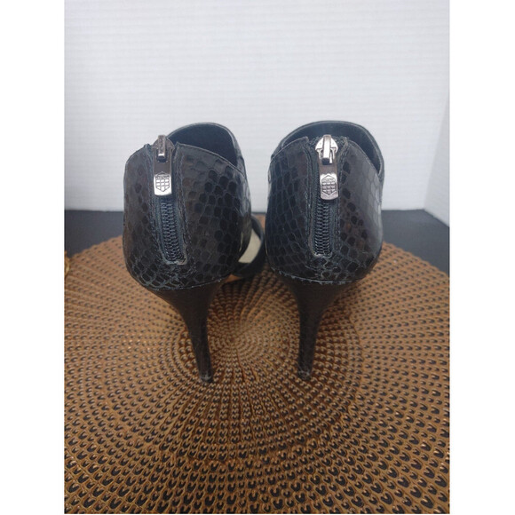 Vince Camuto Snakeskin Heels Size 9.5 - Picture 4 of 6